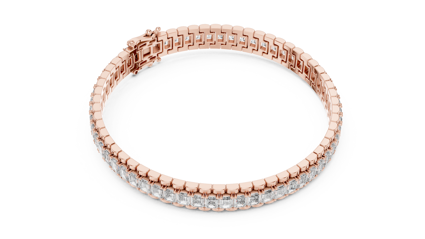 Gilded Aura Diamond Bracelet