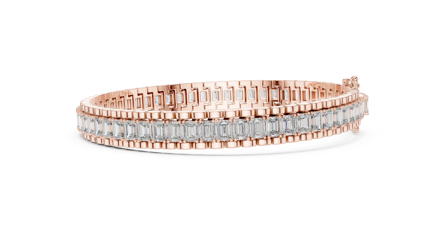Gilded Aura Diamond Bracelet