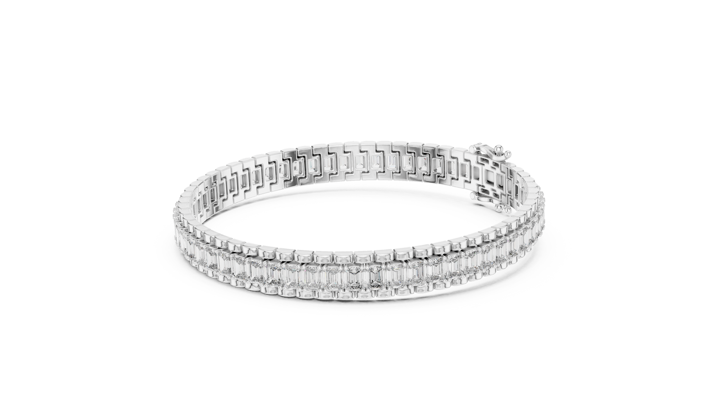 Gilded Aura Diamond Bracelet