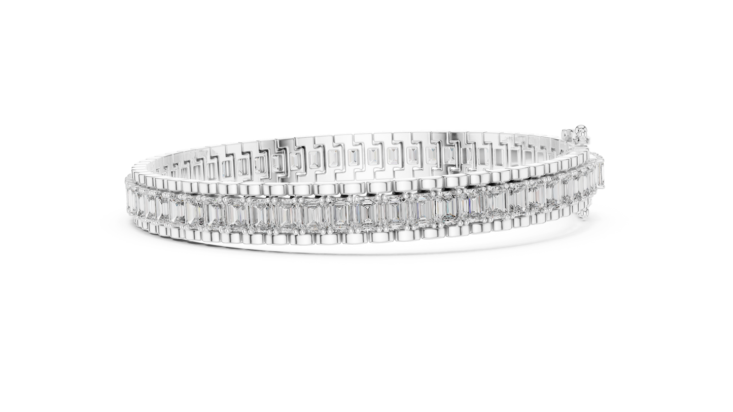 Gilded Aura Diamond Bracelet