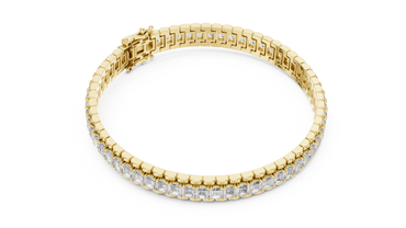 Gilded Aura Diamond Bracelet For Men