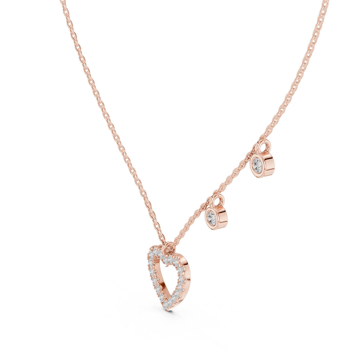 Sinuous Luxe Diamond Necklace