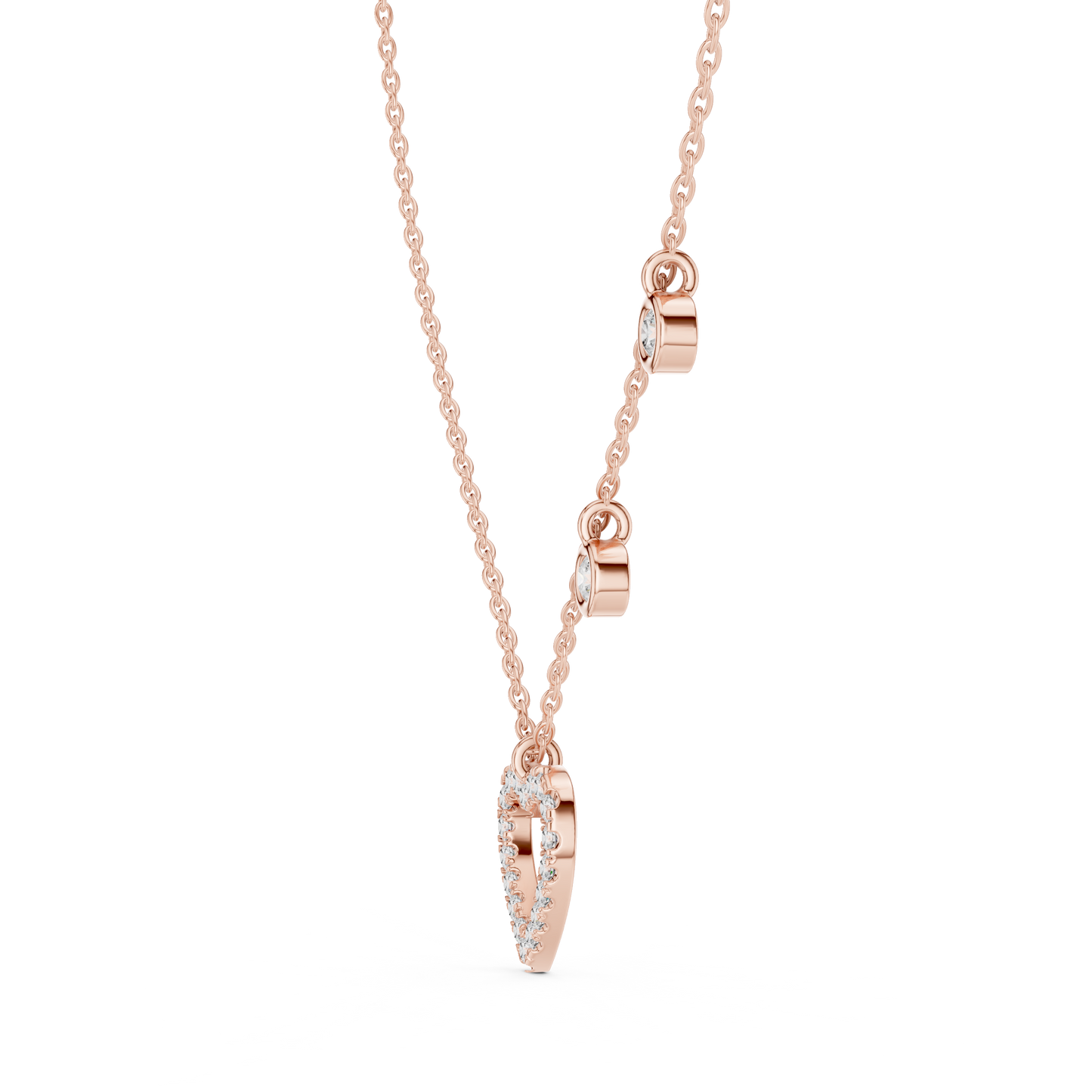 Sinuous Luxe Diamond Necklace