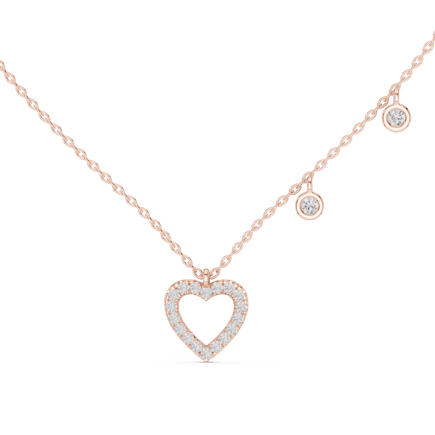 Sinuous Luxe Diamond Necklace