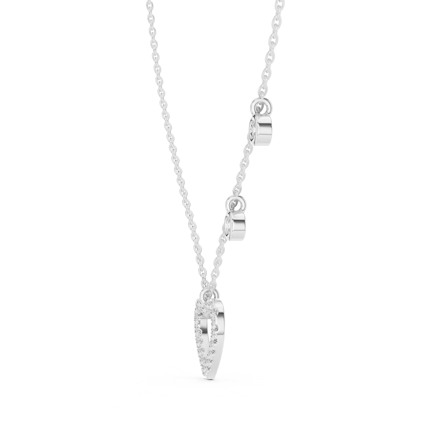 Sinuous Luxe Diamond Necklace