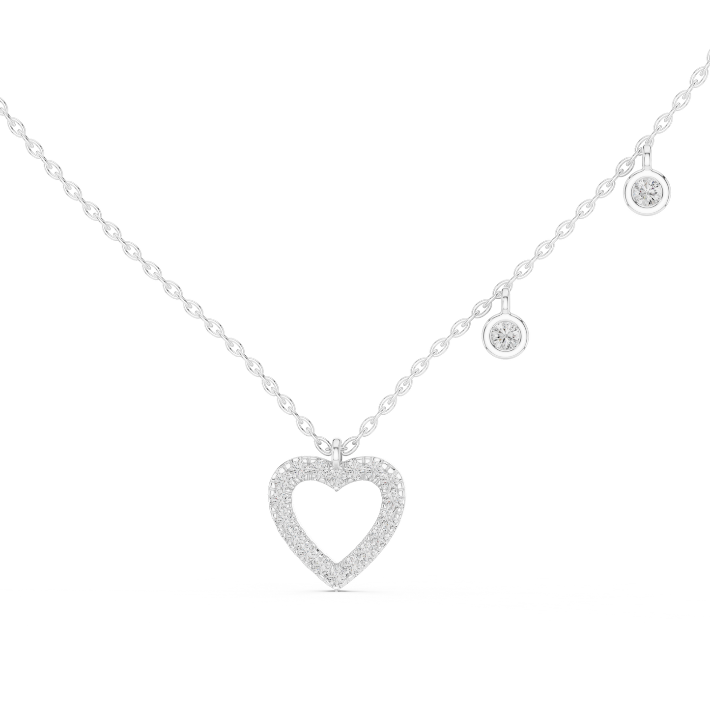 Sinuous Luxe Diamond Necklace