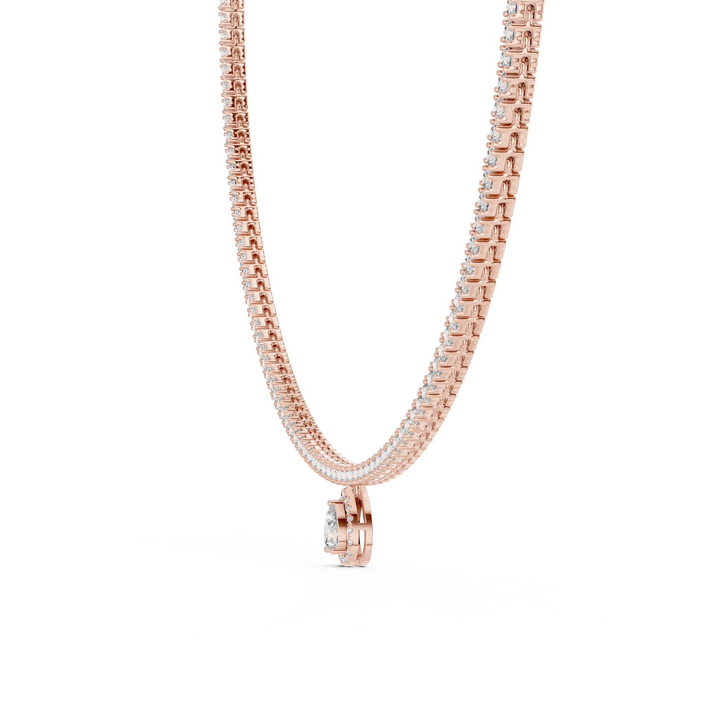 Crown Radiance Diamond Necklace