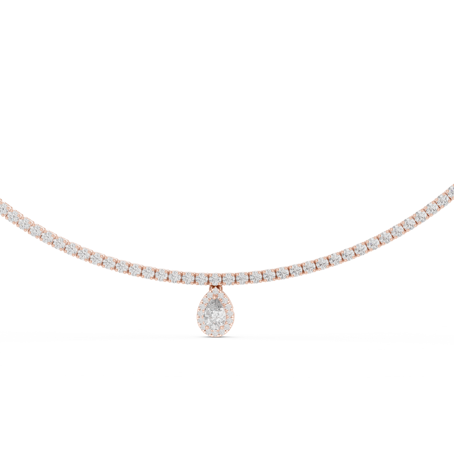 Crown Radiance Diamond Necklace