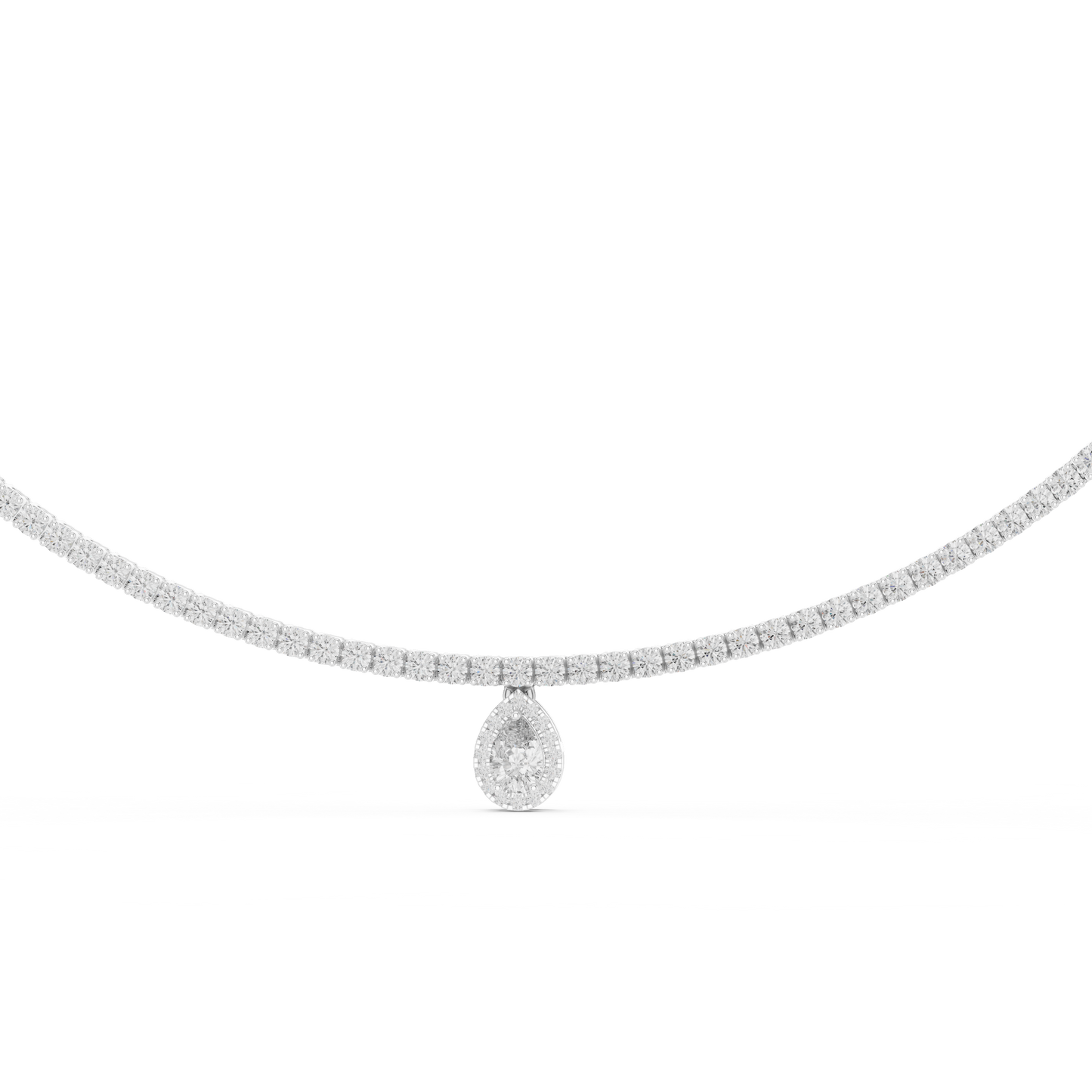 Crown Radiance Diamond Necklace