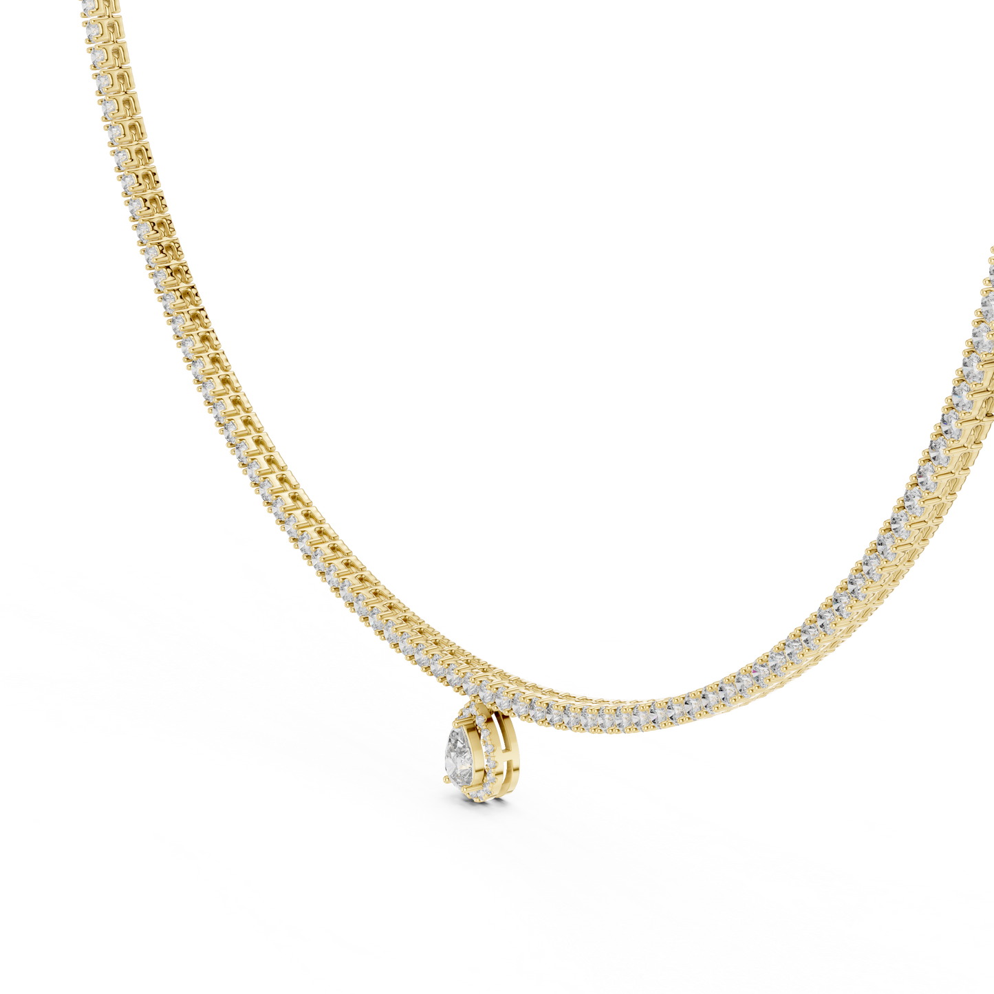 Crown Radiance Diamond Necklace