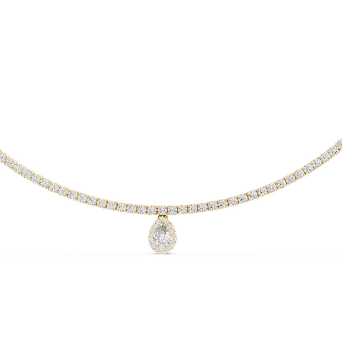 Crown Radiance Diamond Necklace