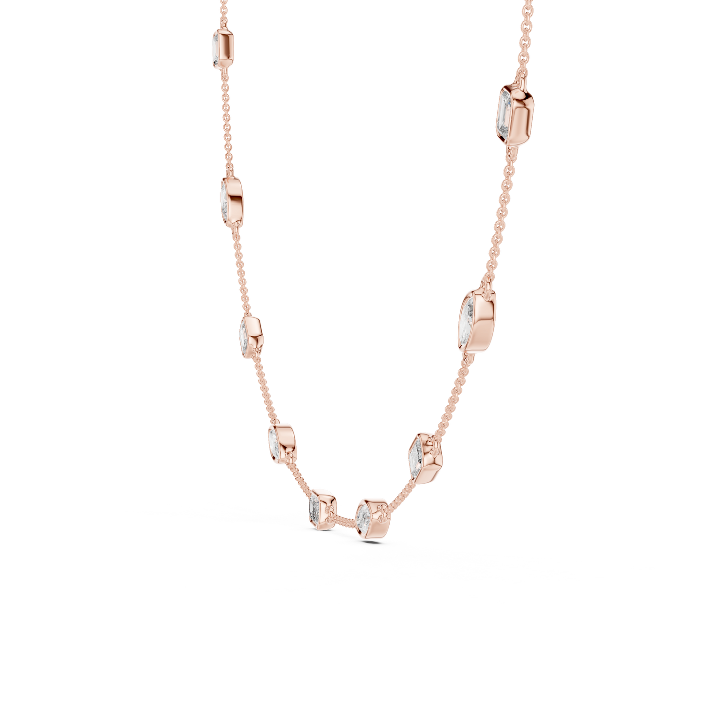 Diamond Drizzle Necklace