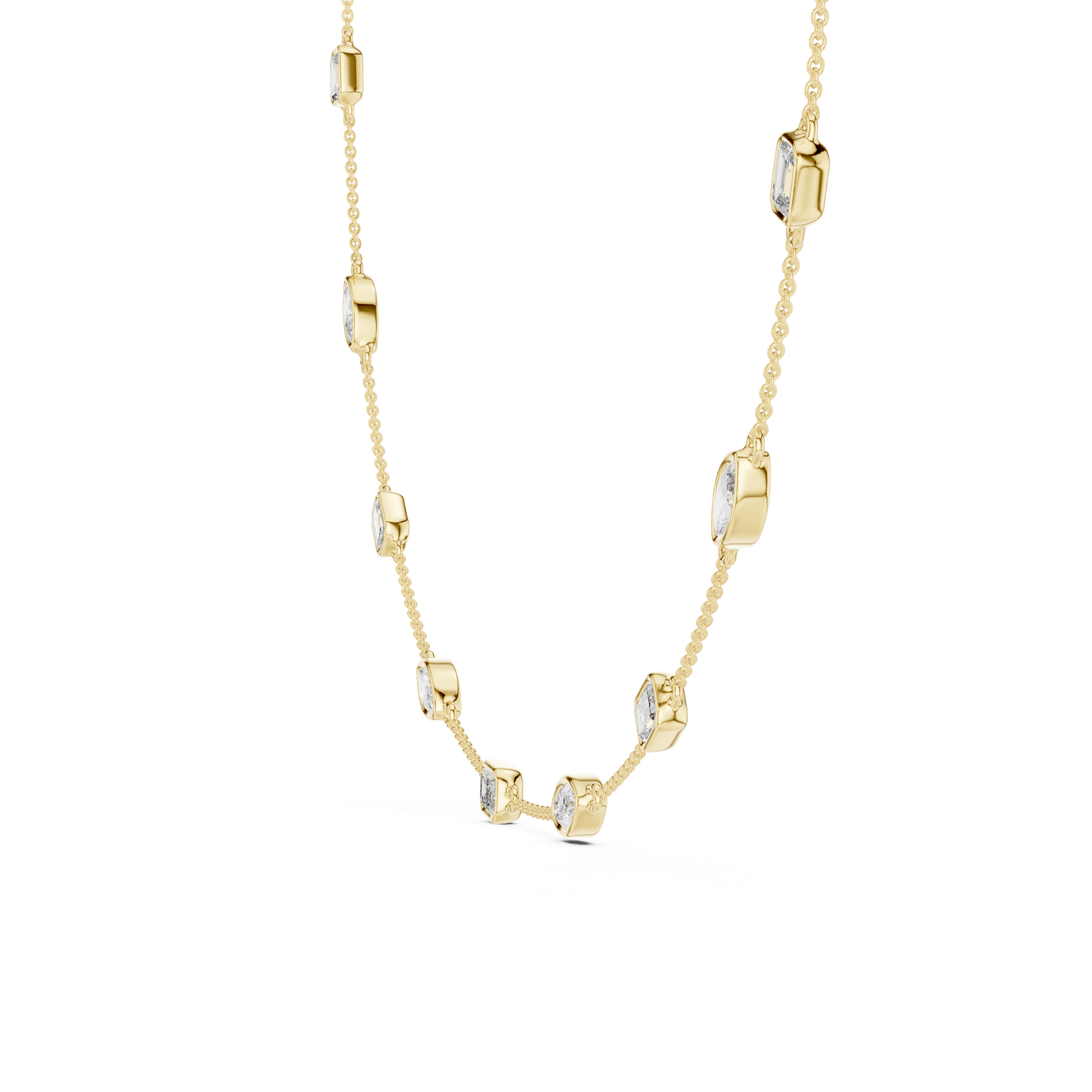 Diamond Drizzle Necklace