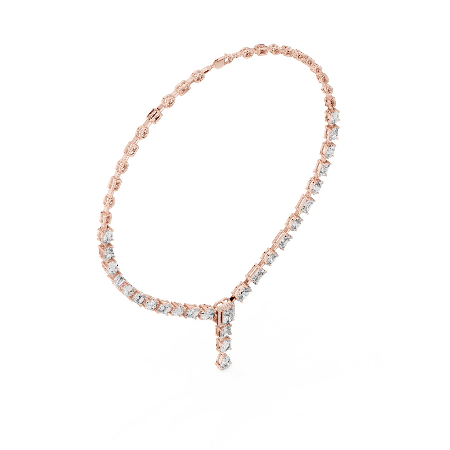 The Imperial Arc Diamond Necklace
