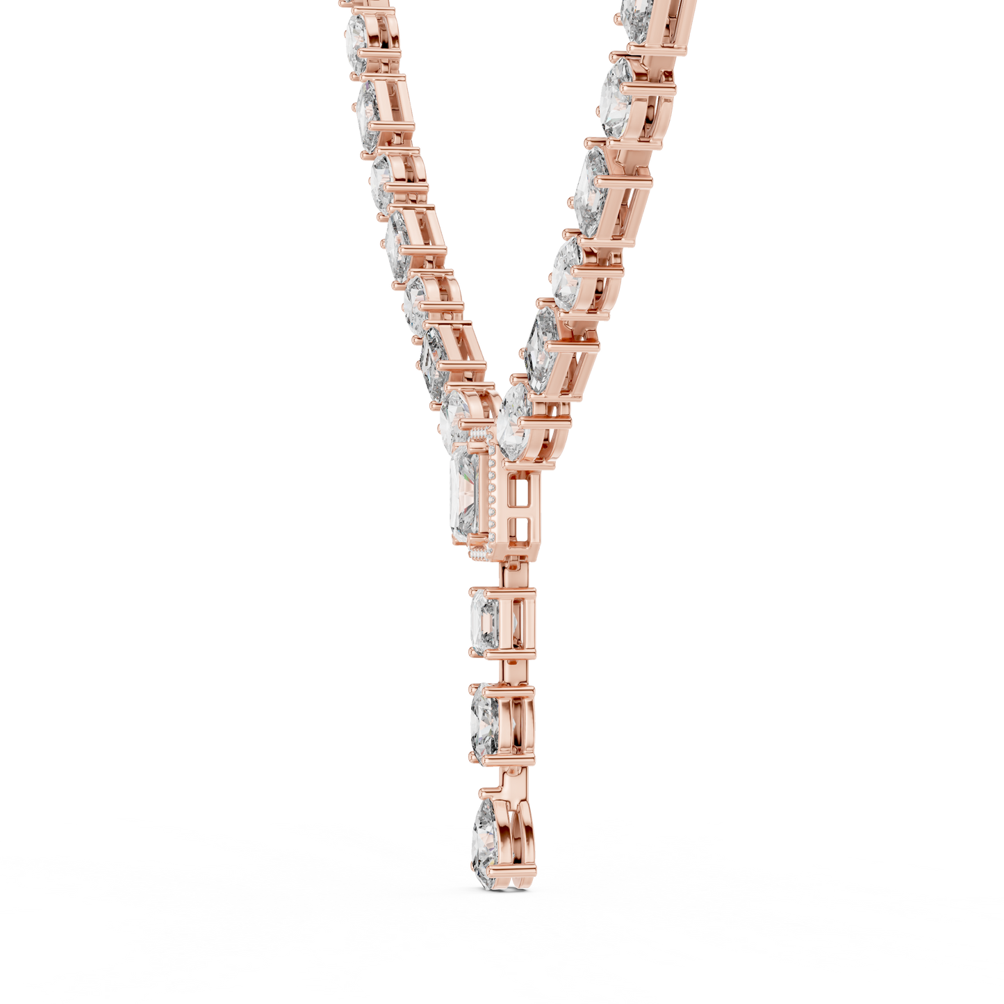 The Imperial Arc Diamond Necklace