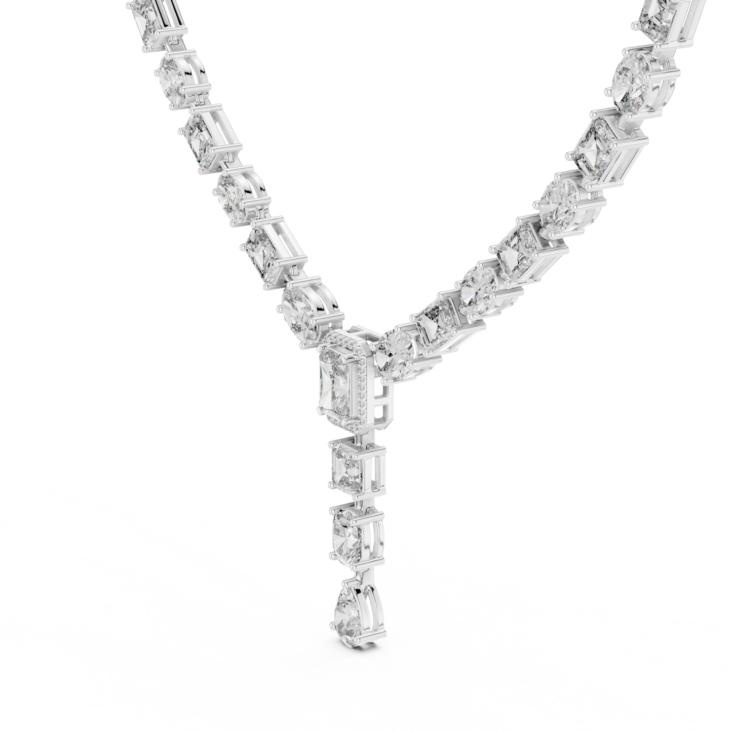The Imperial Arc Diamond Necklace
