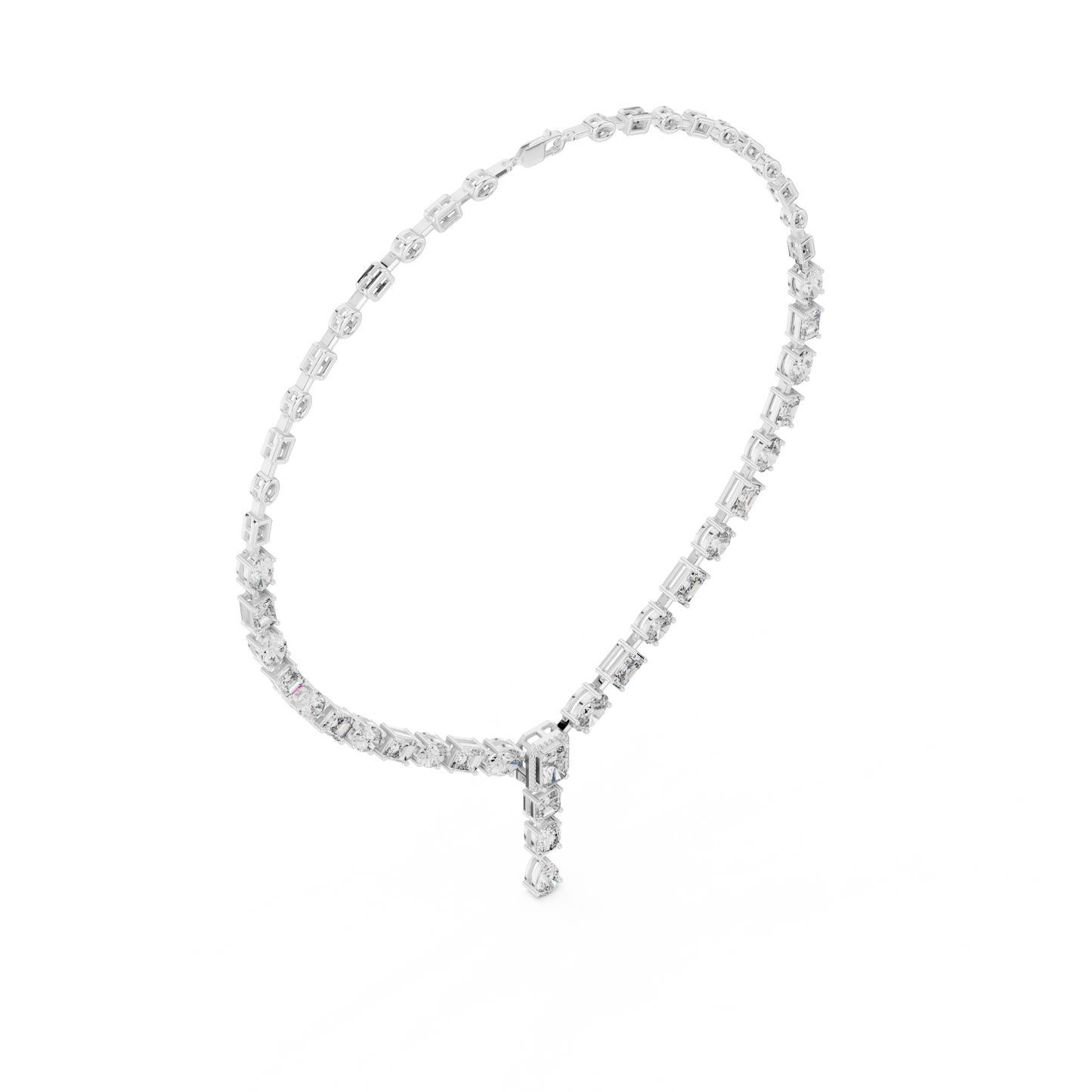 The Imperial Arc Diamond Necklace