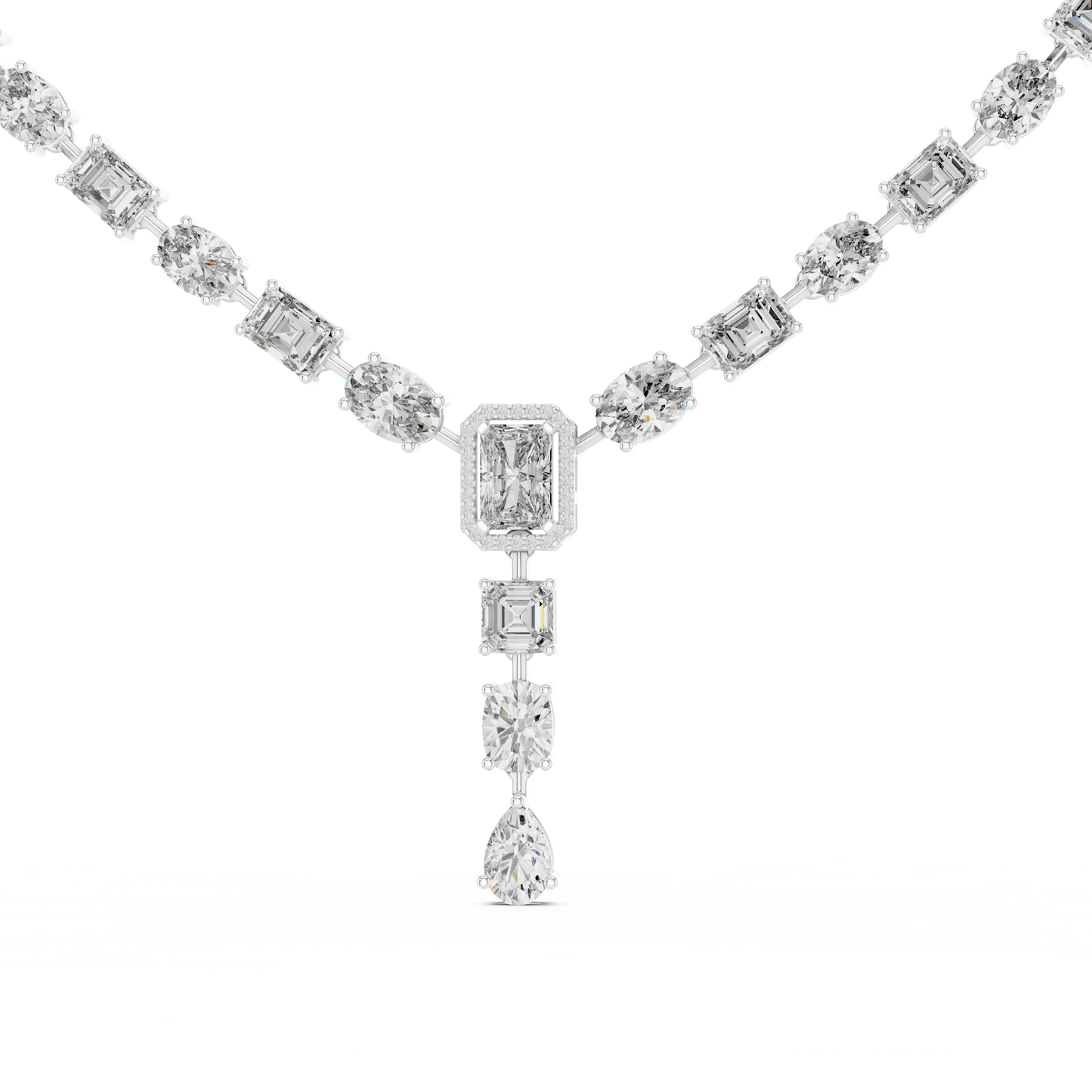 The Imperial Arc Diamond Necklace