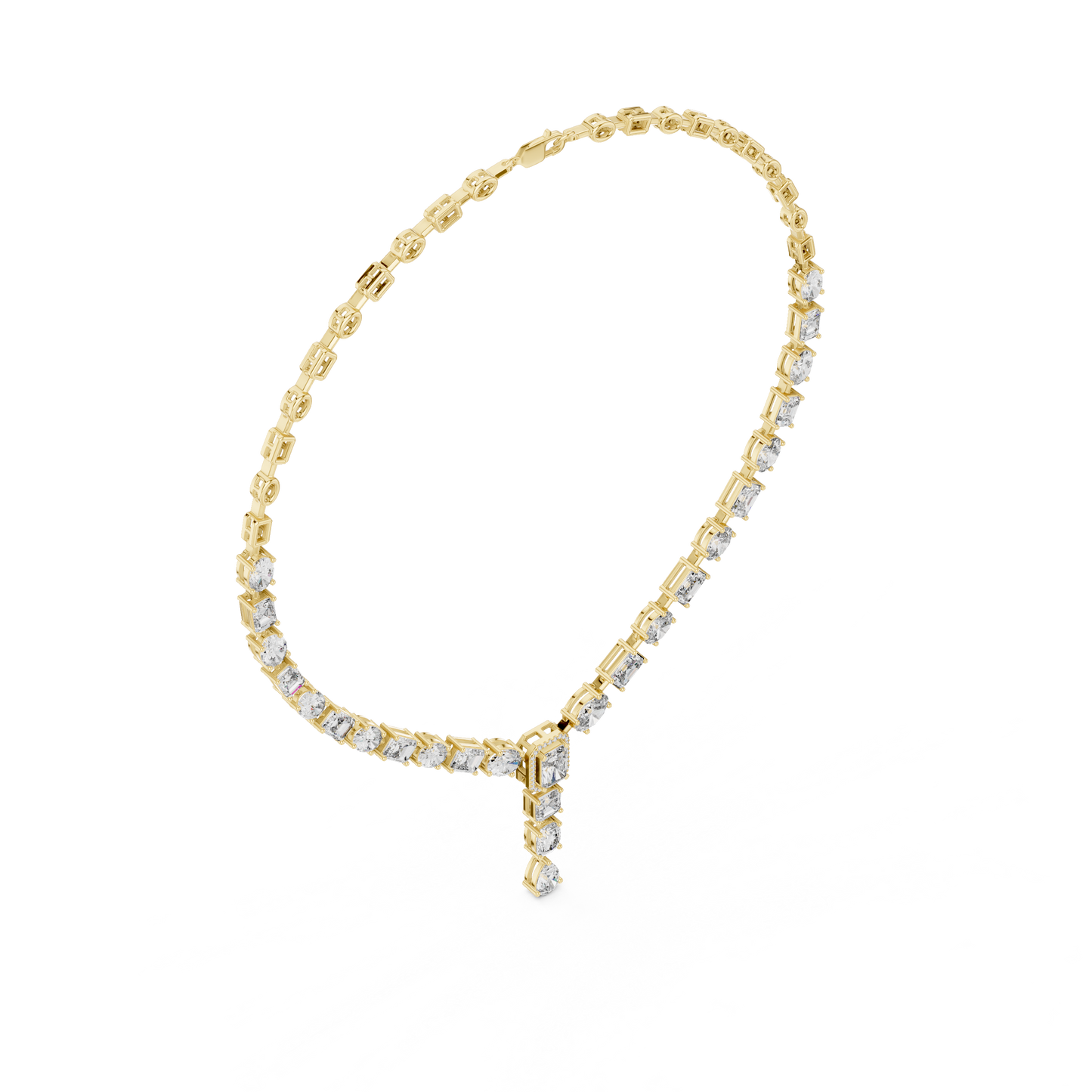 The Imperial Arc Diamond Necklace