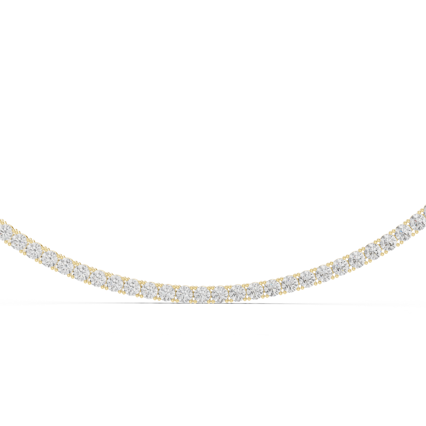Celestial Lace Tennis Diamond Necklace