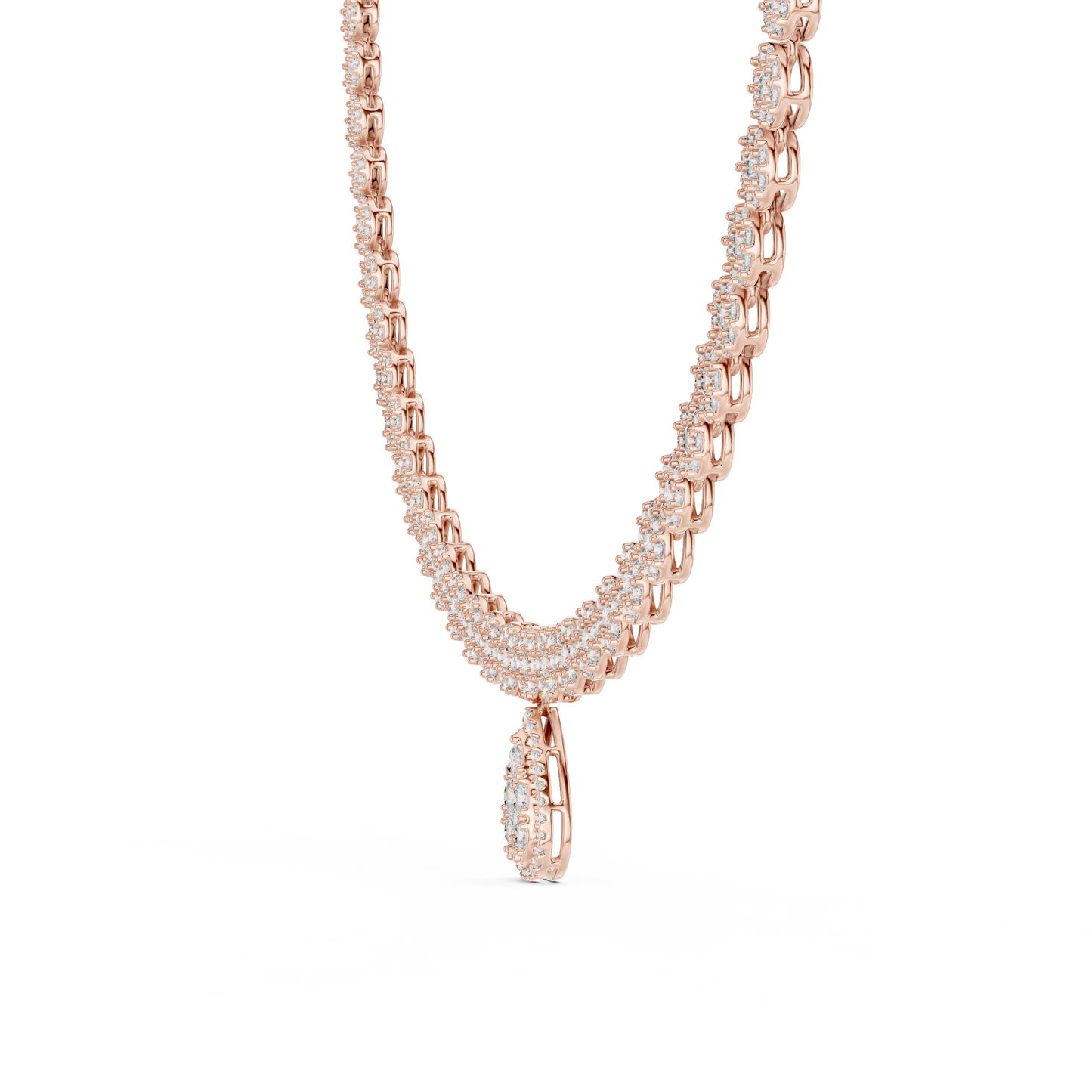 Twilight Gleam Diamond Necklace