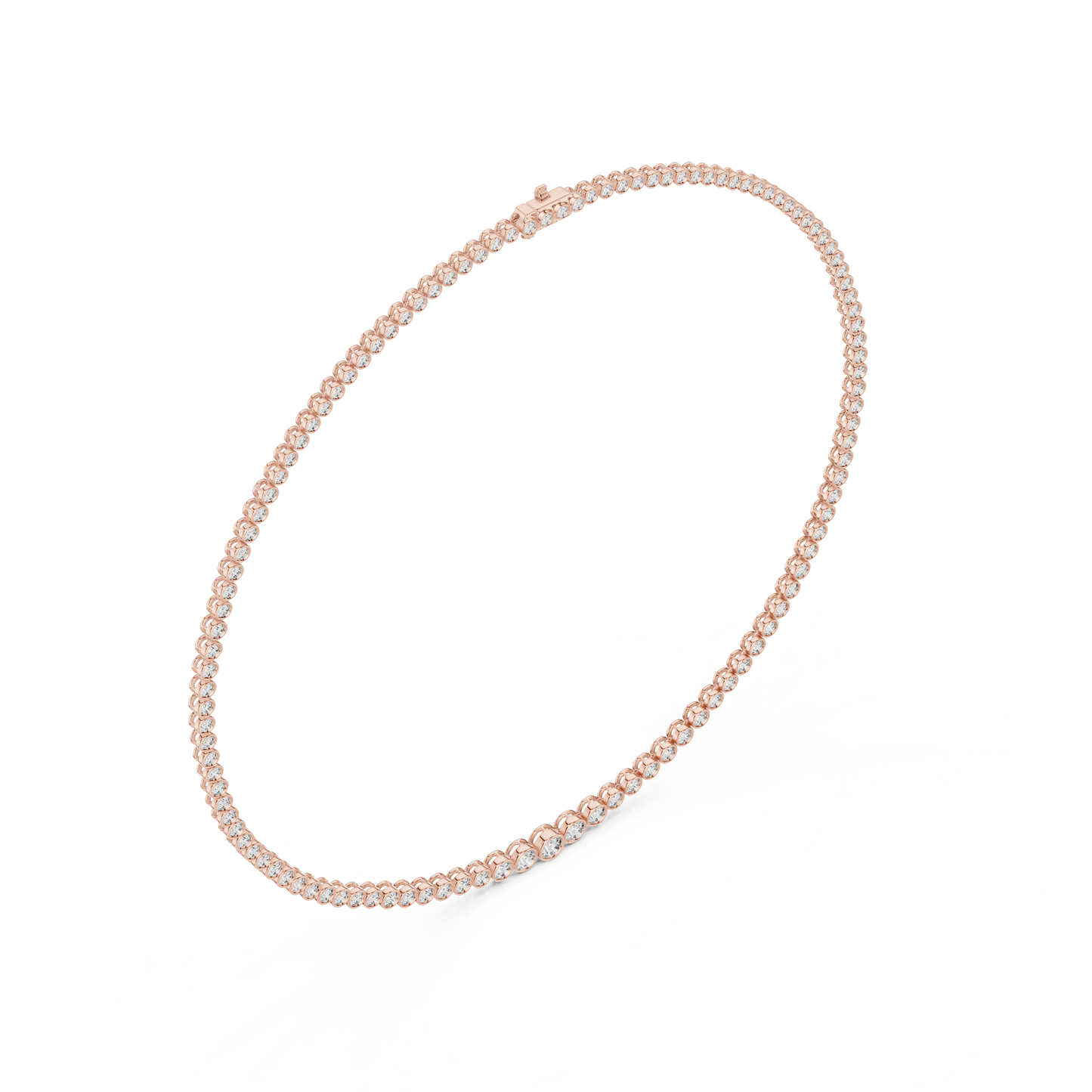 Queen’s Flame Diamond Necklace