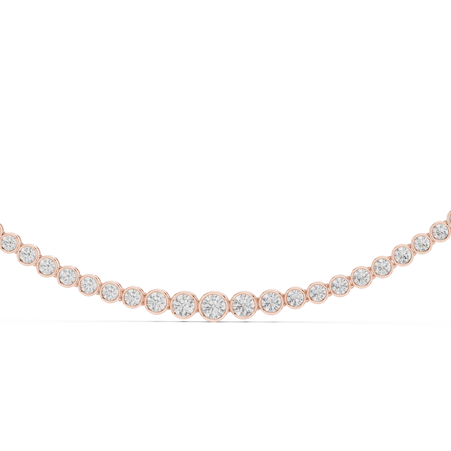 Queen’s Flame Diamond Necklace