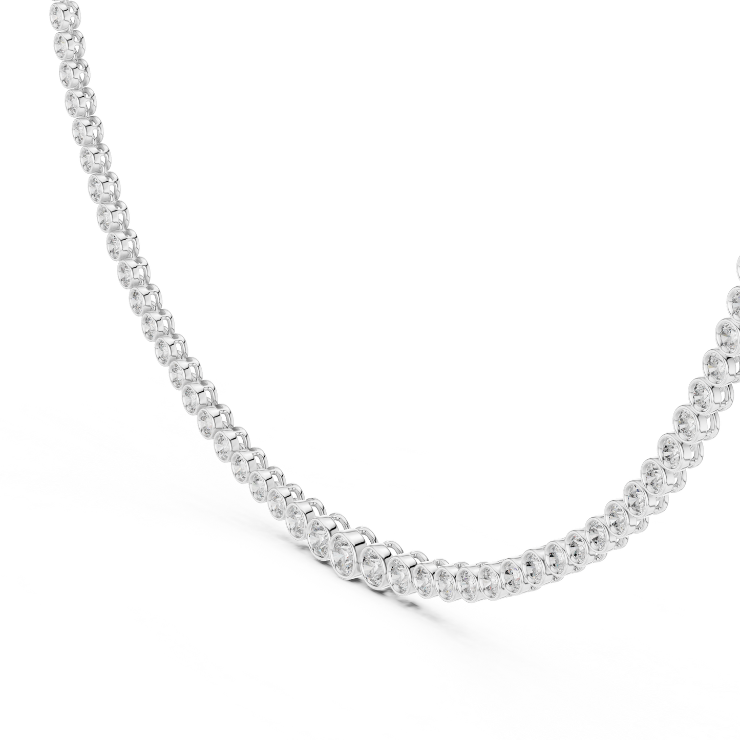 Queen’s Flame Diamond Necklace