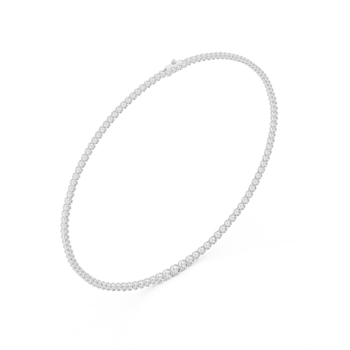 Queen’s Flame Diamond Necklace