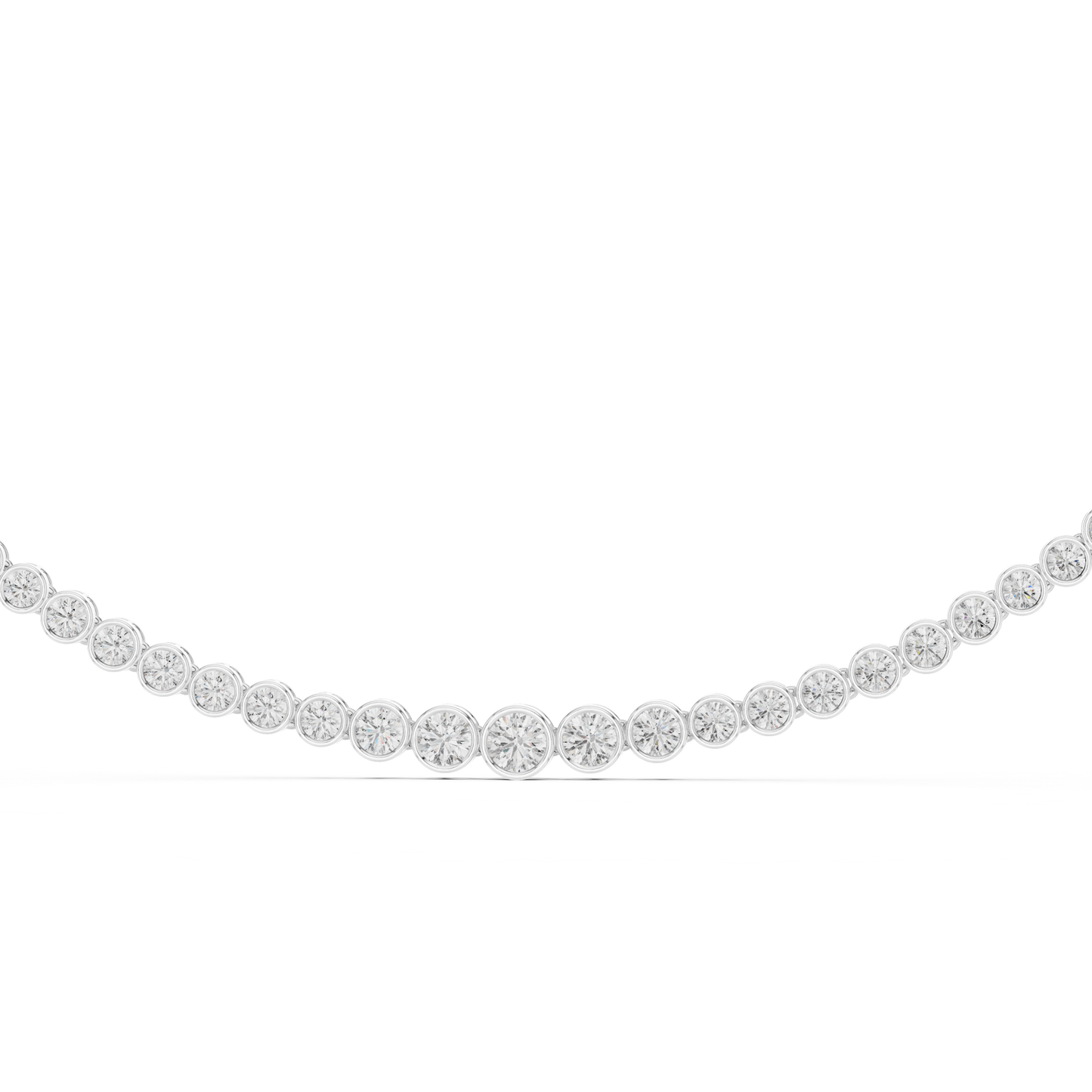 Queen’s Flame Diamond Necklace