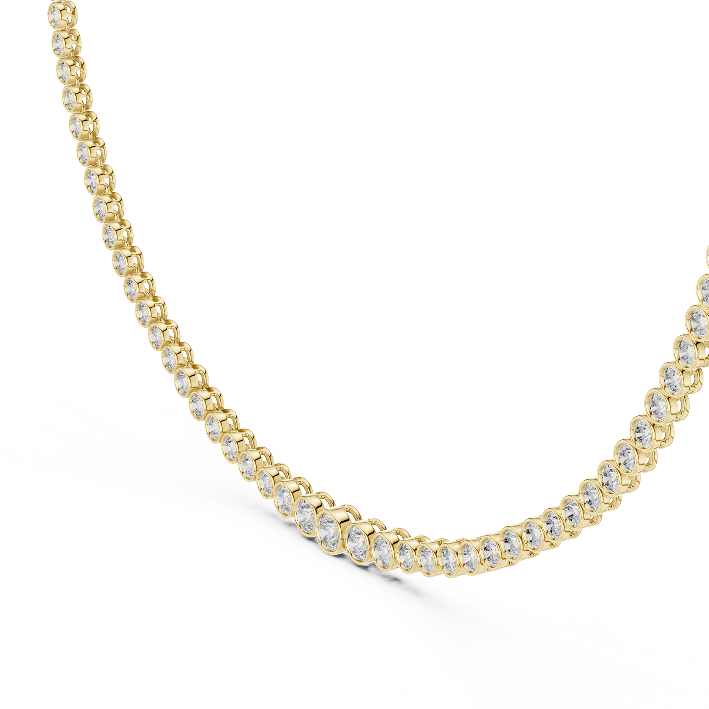 Queen’s Flame Diamond Necklace