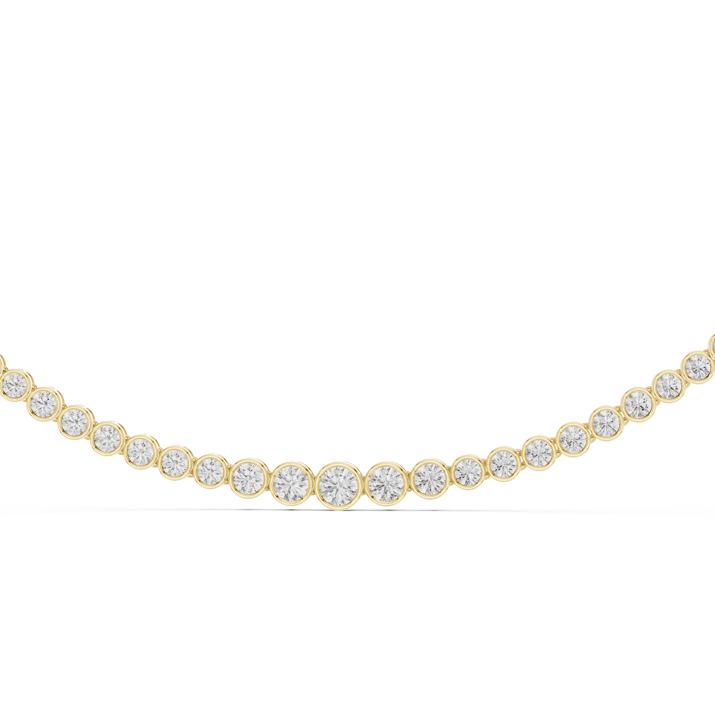 Queen’s Flame Diamond Necklace