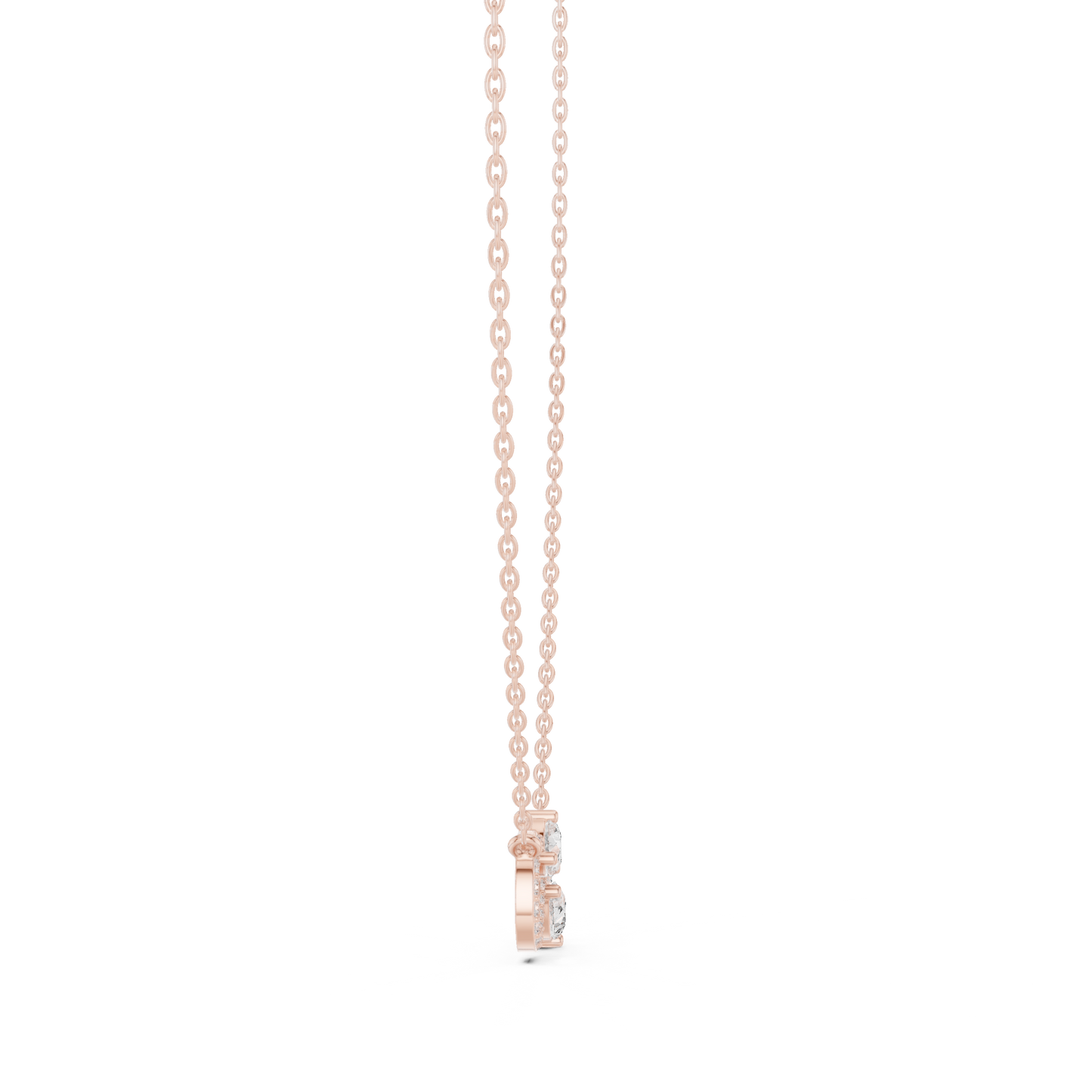 Crystal Dawn Infinity Diamond Pendant