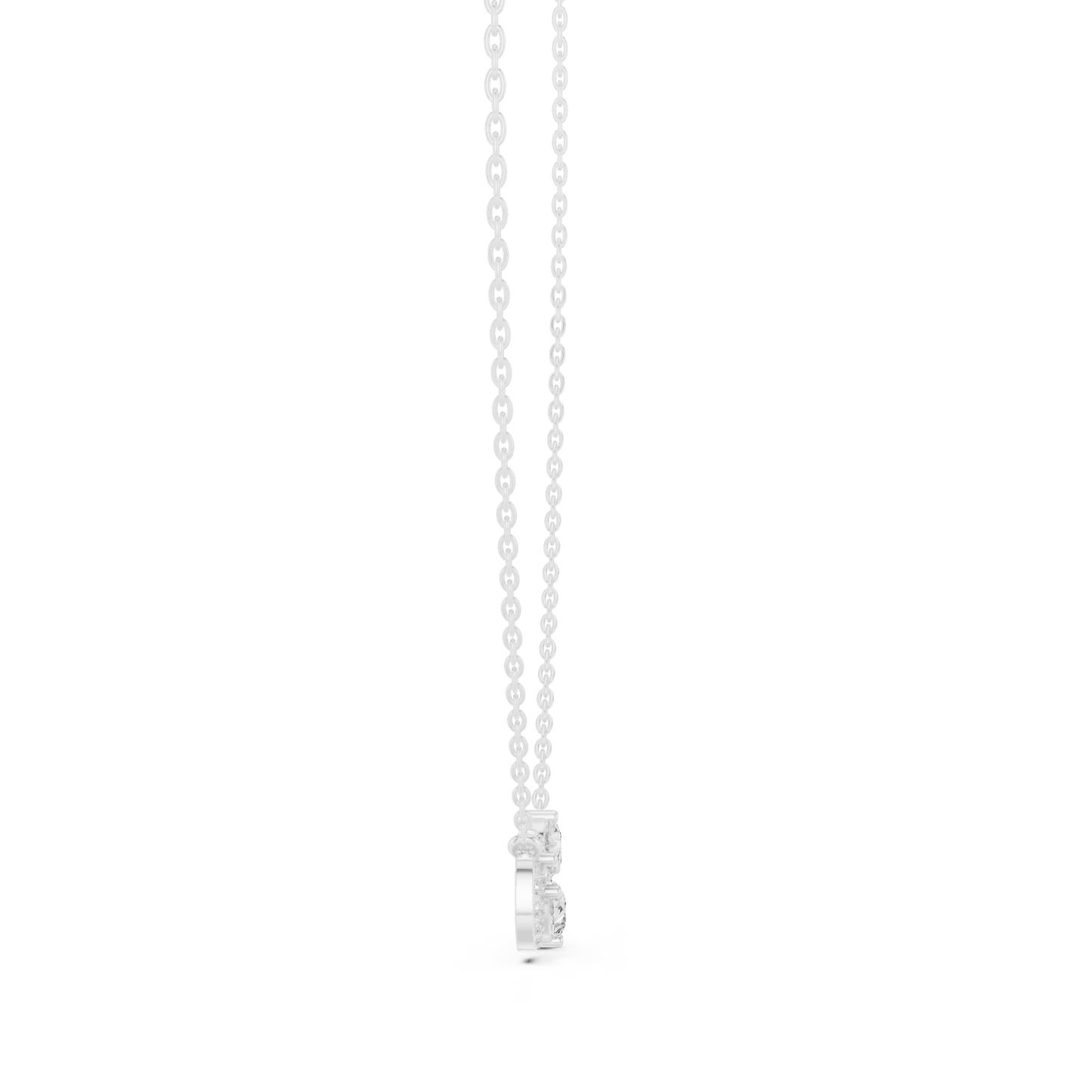 Crystal Dawn Infinity Diamond Pendant