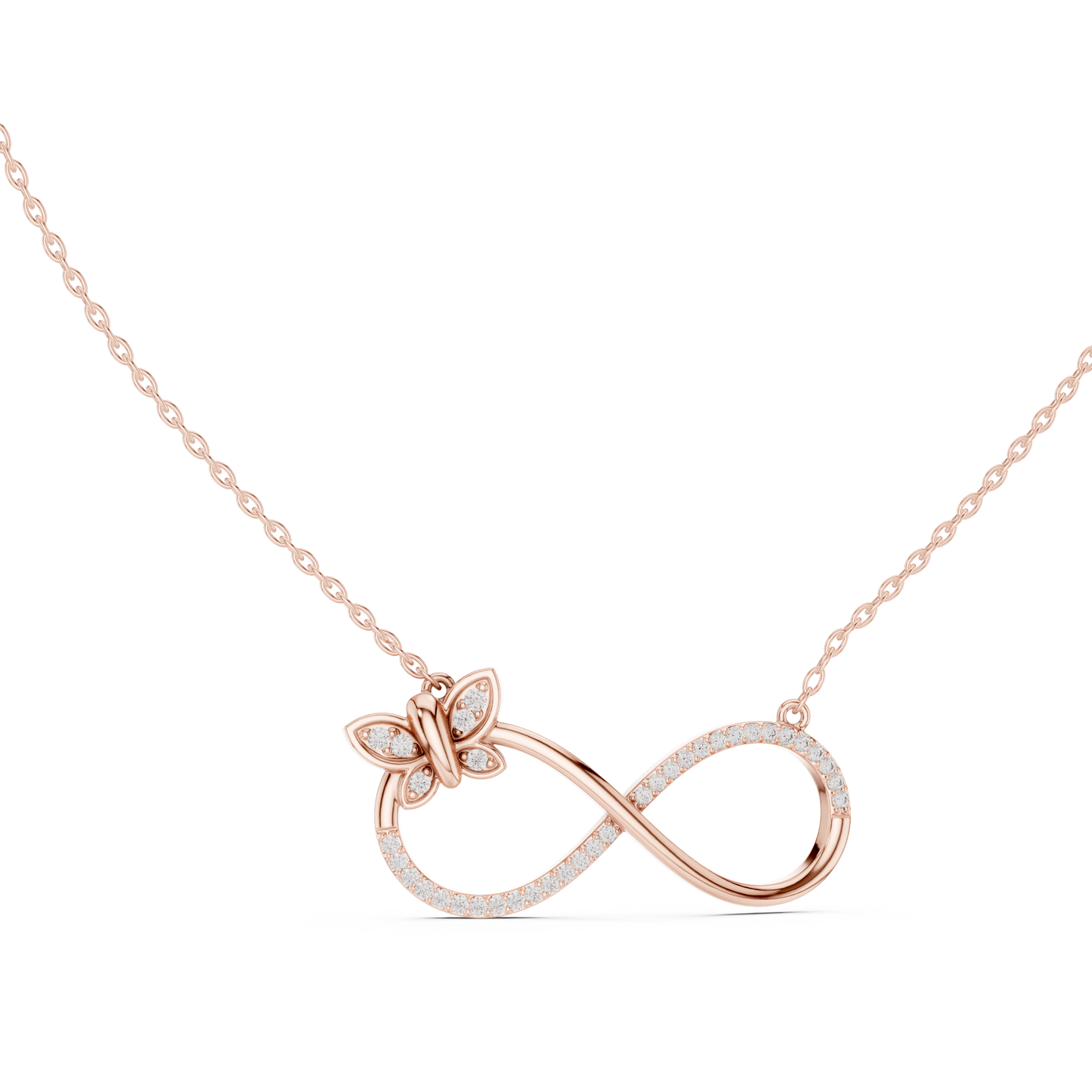 The Infinity Diamond Pendant