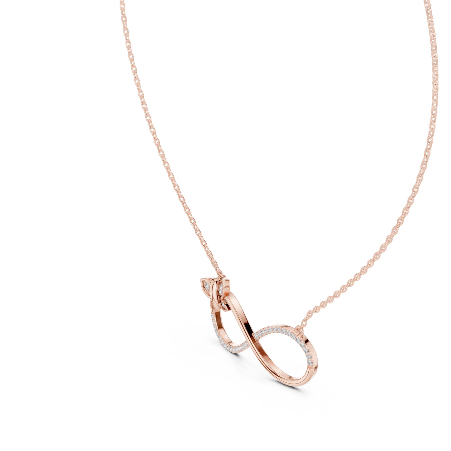 The Infinity Diamond Pendant