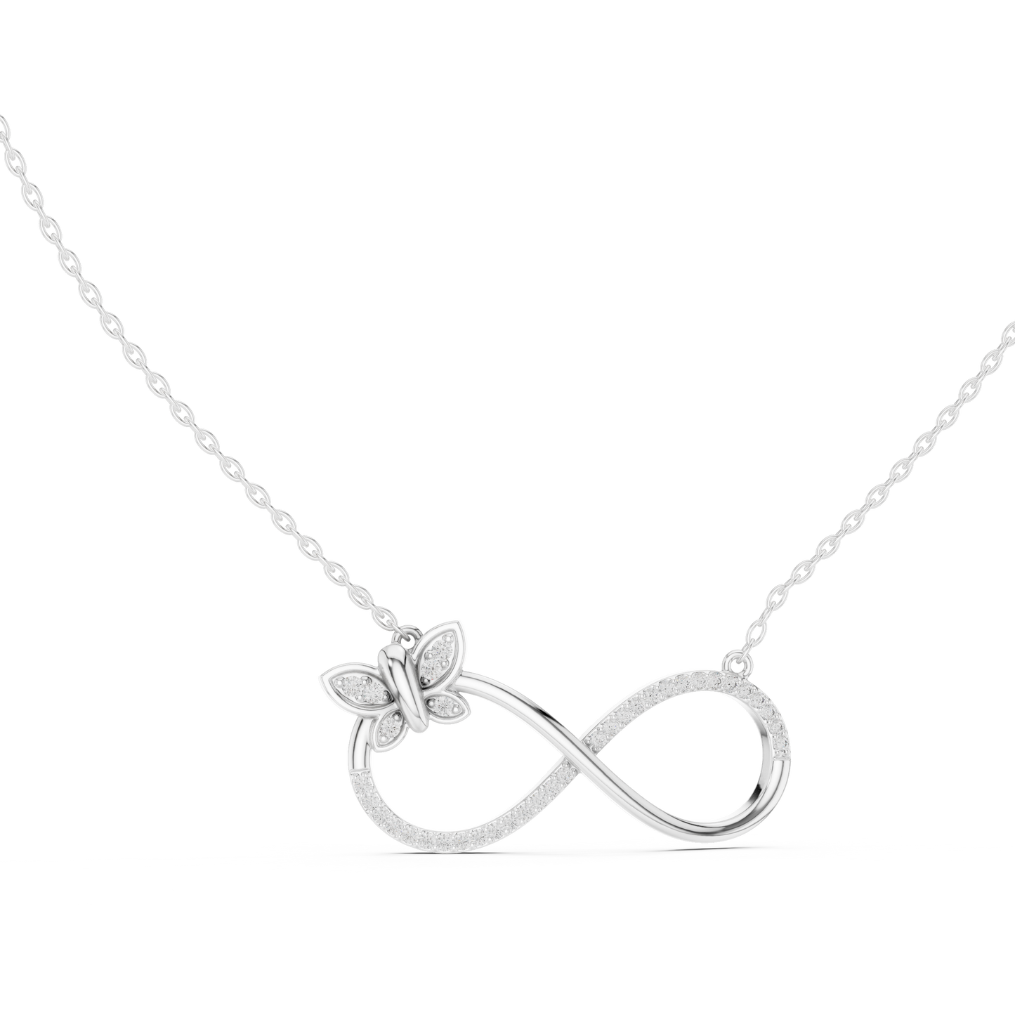 The Infinity Diamond Pendant