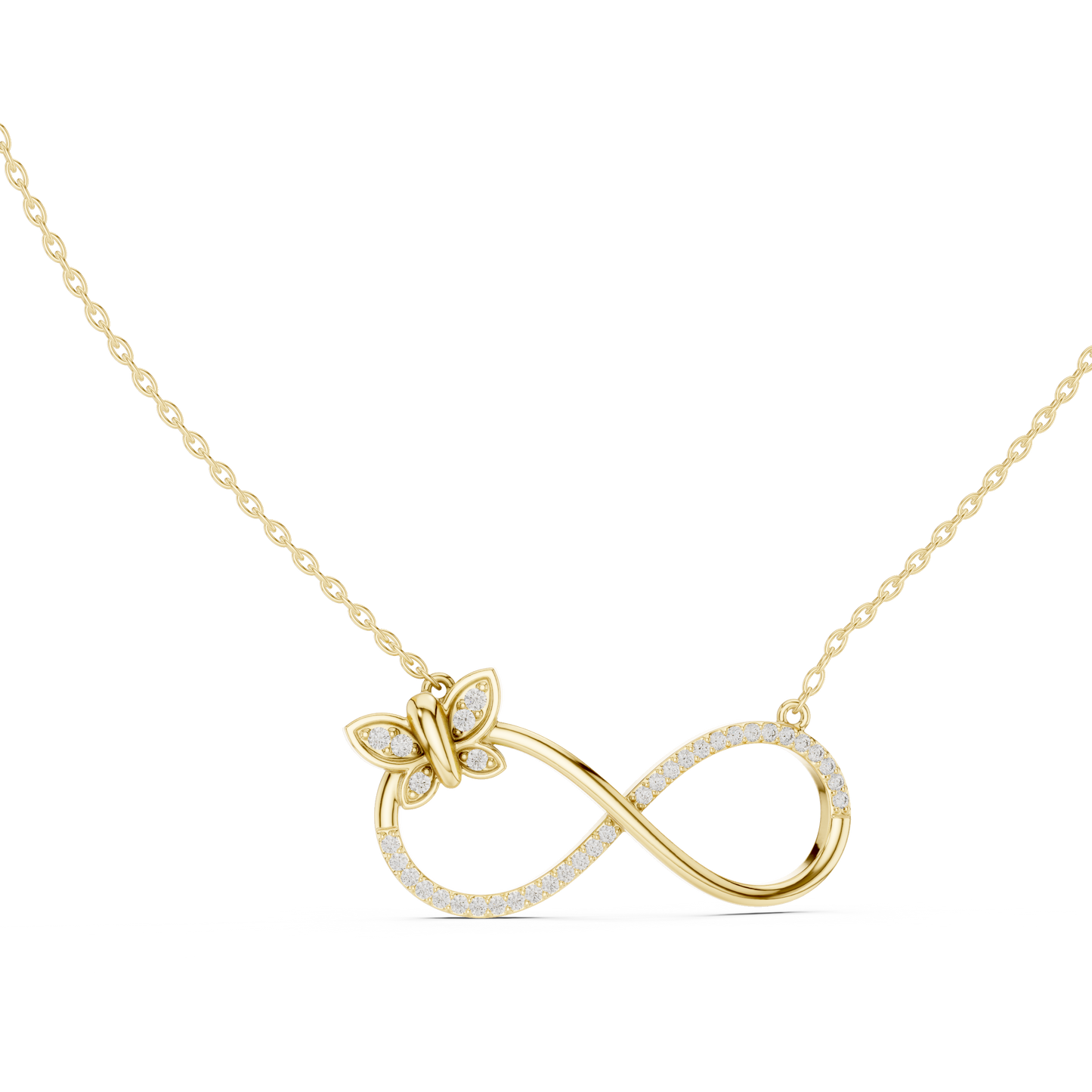 The Infinity Diamond Pendant