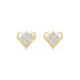 Lustrous Bond Diamond Earrings