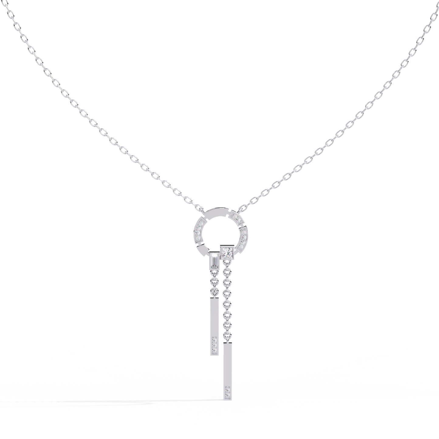 Luna Aurea Diamond Necklace