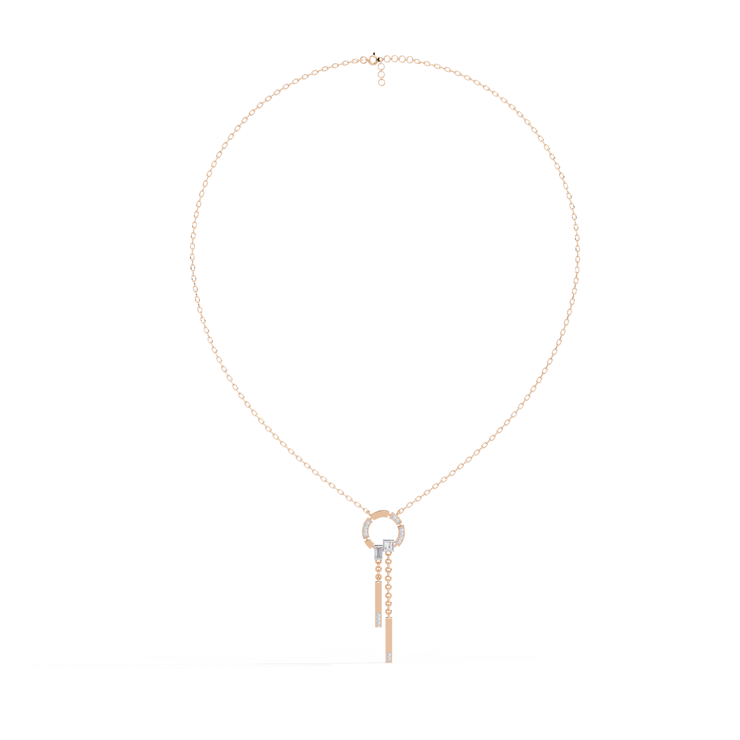Luna Aurea Diamond Necklace