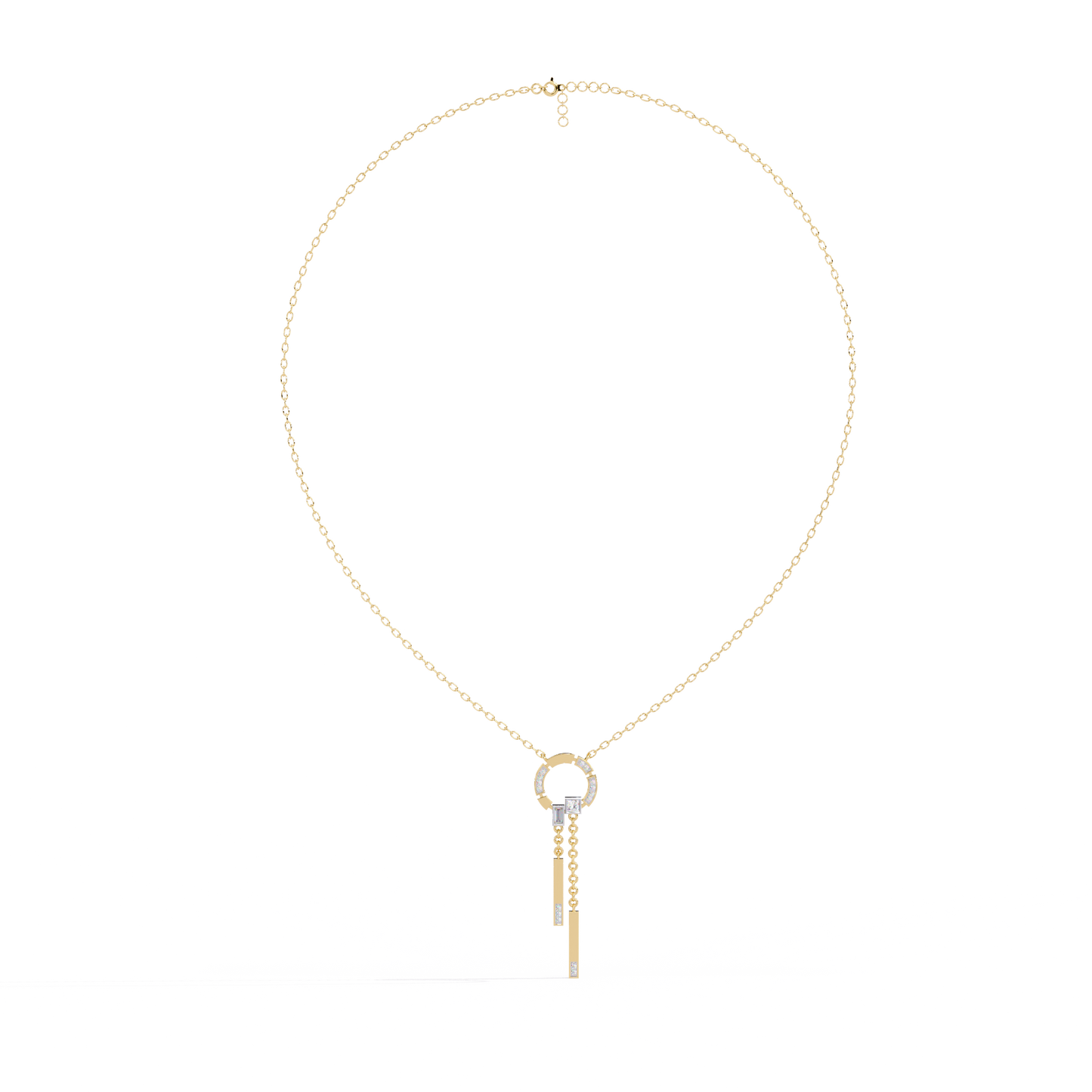 Luna Aurea Diamond Necklace