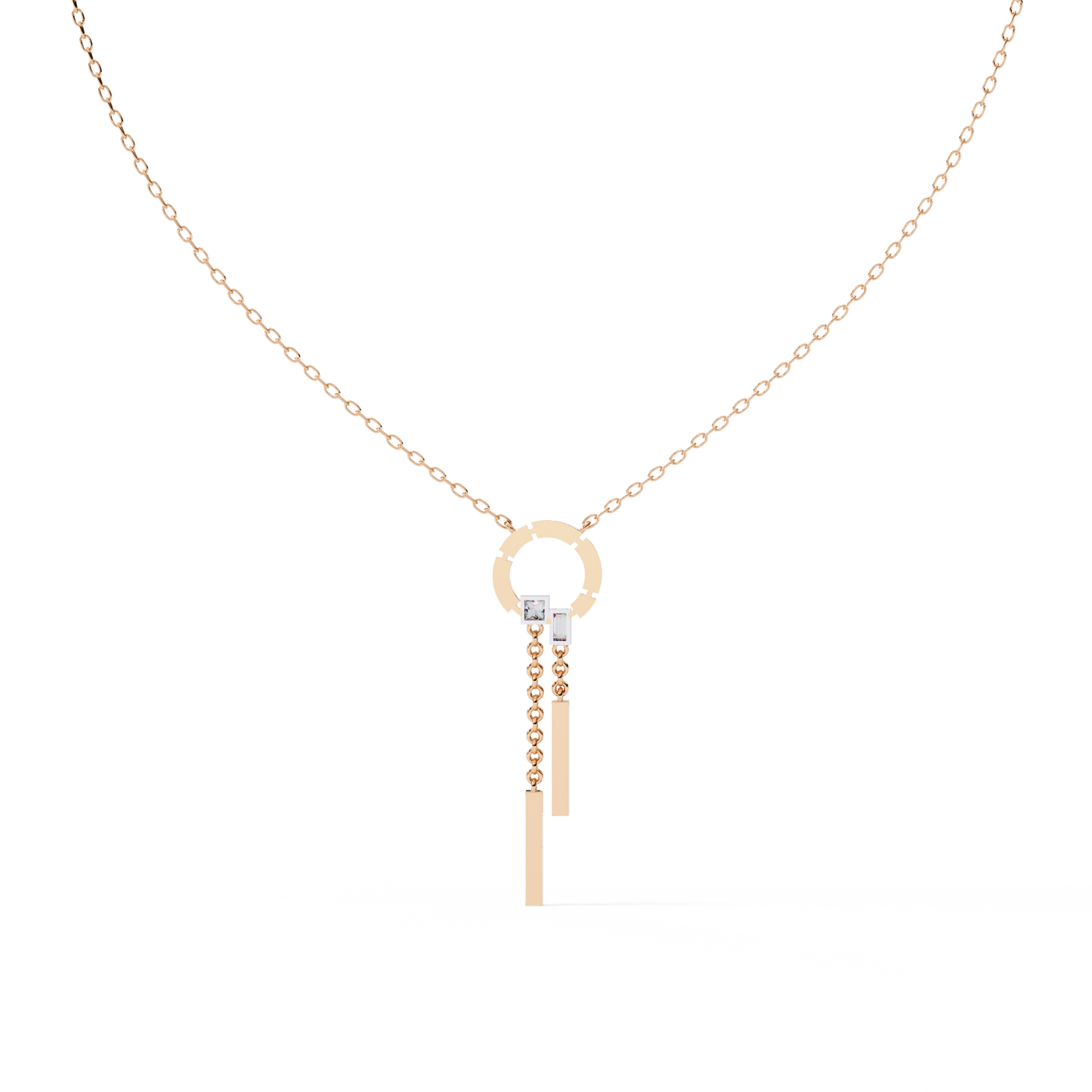 Luna Aurea Diamond Necklace