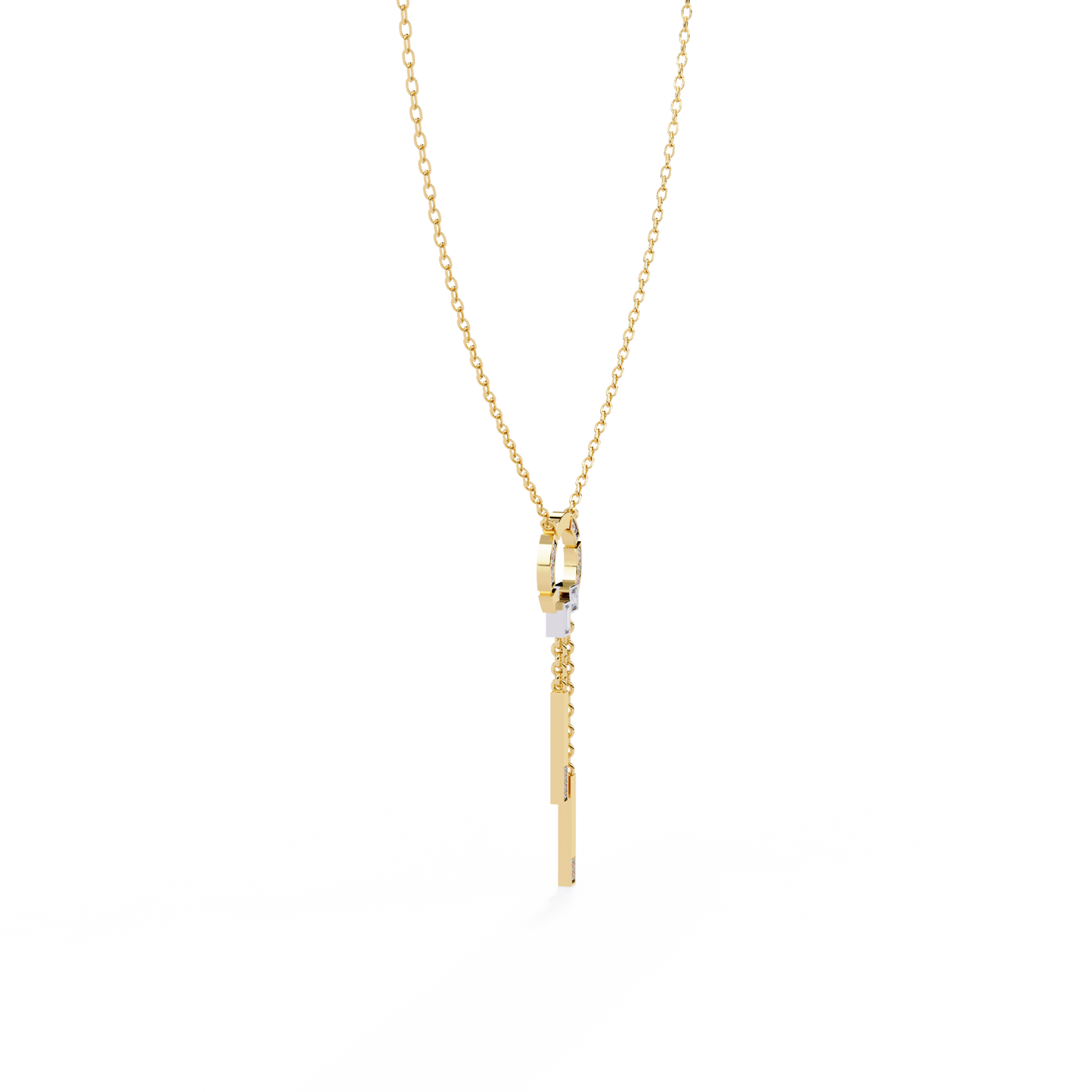Luna Aurea Diamond Necklace