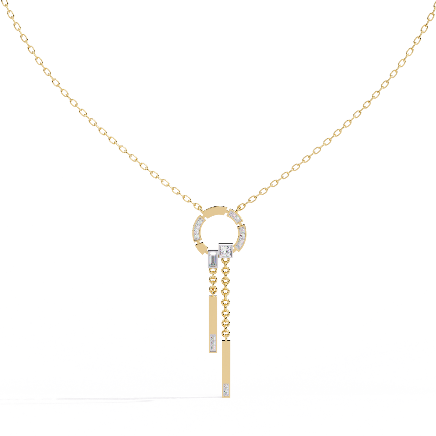 Luna Aurea Diamond Necklace