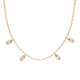 Vela Noire Diamond Necklace