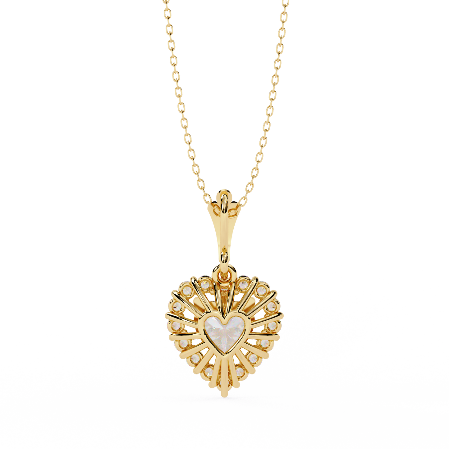 Aria Stellata Diamond Pendant