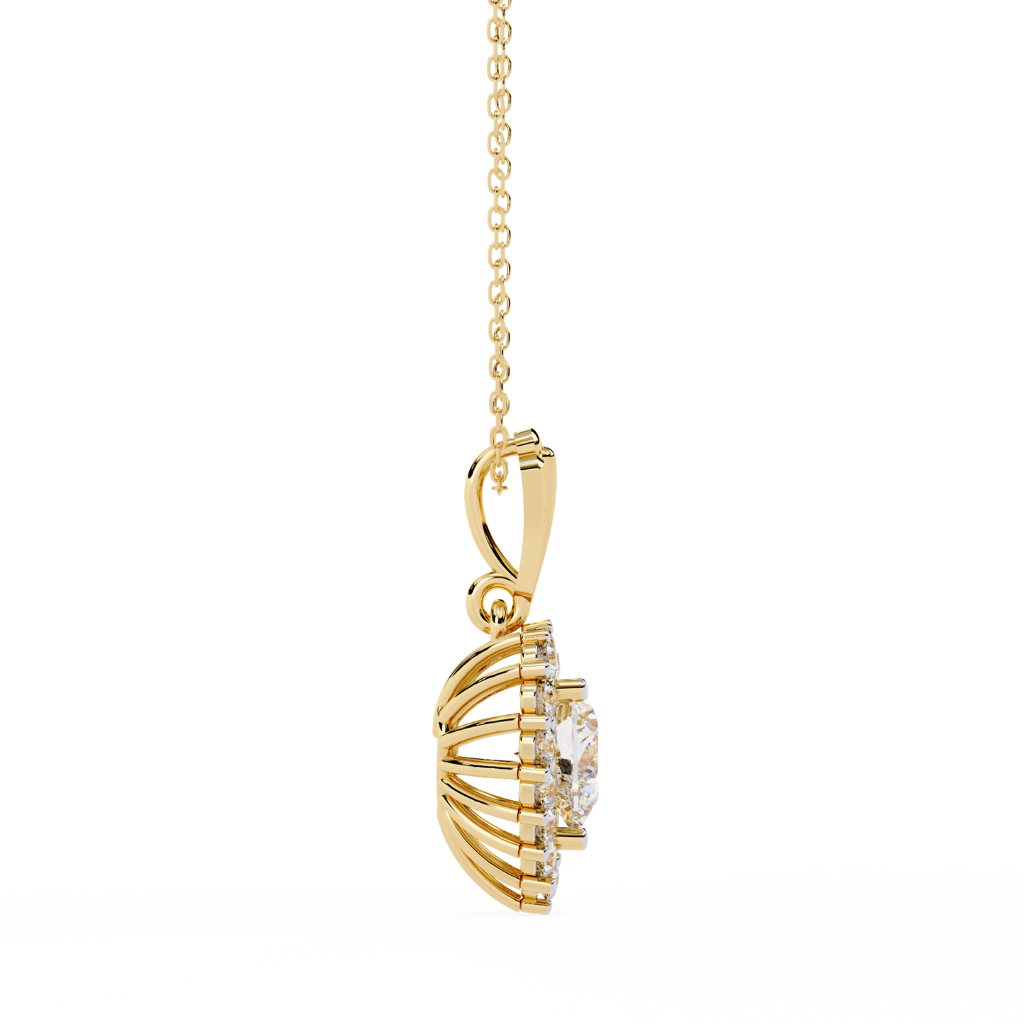 Aria Stellata Diamond Pendant
