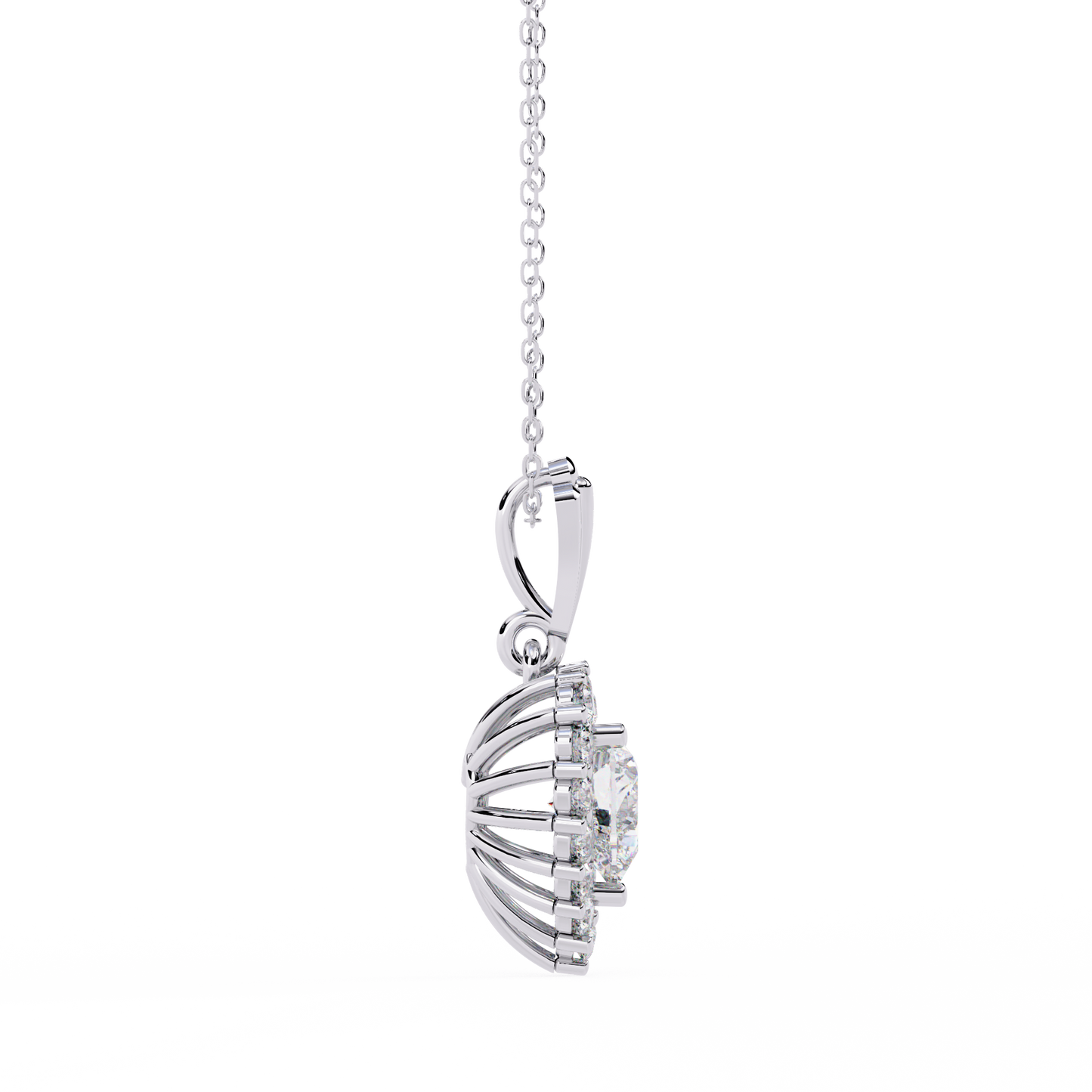 Aria Stellata Diamond Pendant