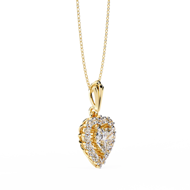 Aria Stellata Diamond Pendant with Chain